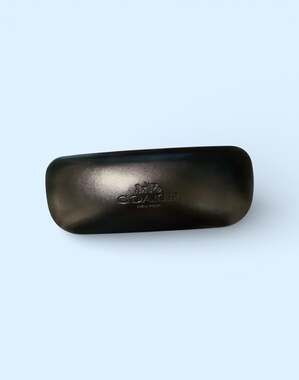 Coach Black Hard Shell Eyeglasses or Sunglasses Case